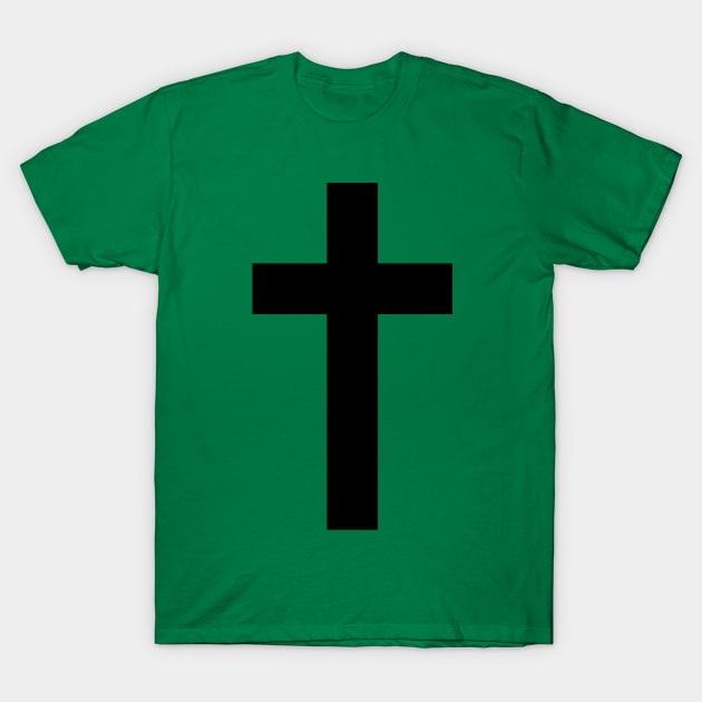 Simple Cross, Big Statement T-Shirt by goodnewsfeed